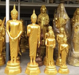 พระประจำวัน ยืน ขนาดต่างๆ